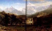 Albert Bierstadt Les Montagnes Rocheuses,Lander's Peak china oil painting artist